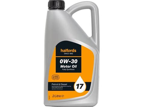 0w 30 engine oil halfords.